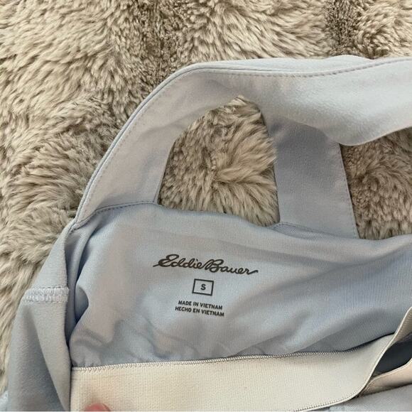 Eddie Bauer Horizon Light Blue Athletic Top - Picture 4 of 5